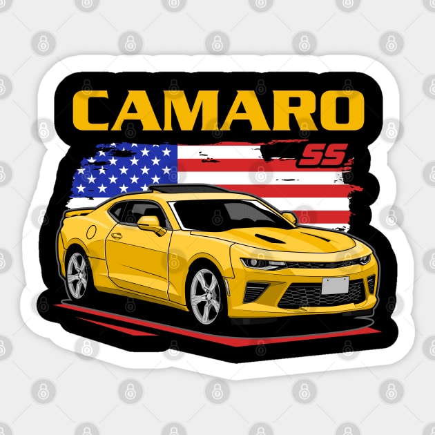 Camaro stickers store
